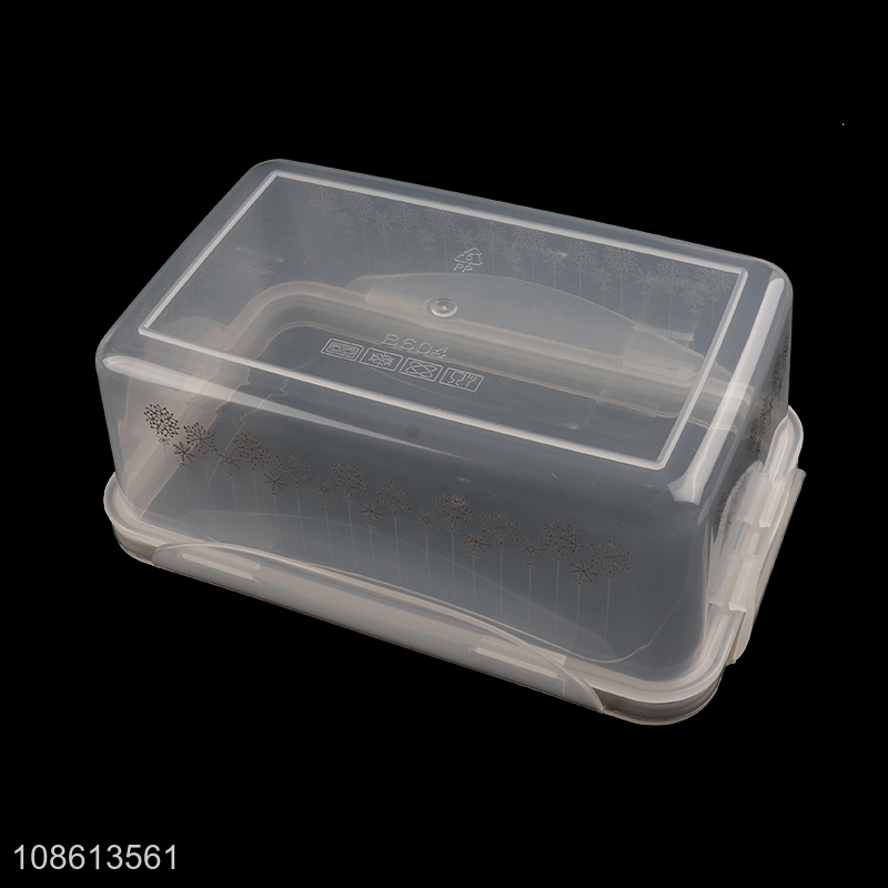 Wholesale eco-friendly plastic food storage box for fridge food storage