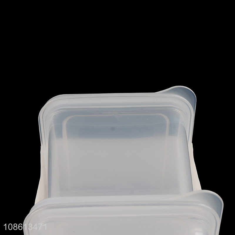 Wholesale 2pcs plastic fresh-keeping box plastic storage box for fruit