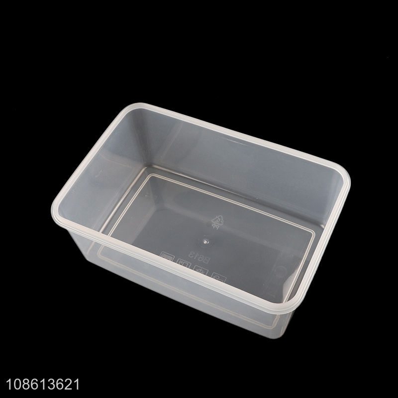 Wholesale plastic fresh-keeping box food storage box for fruit salad