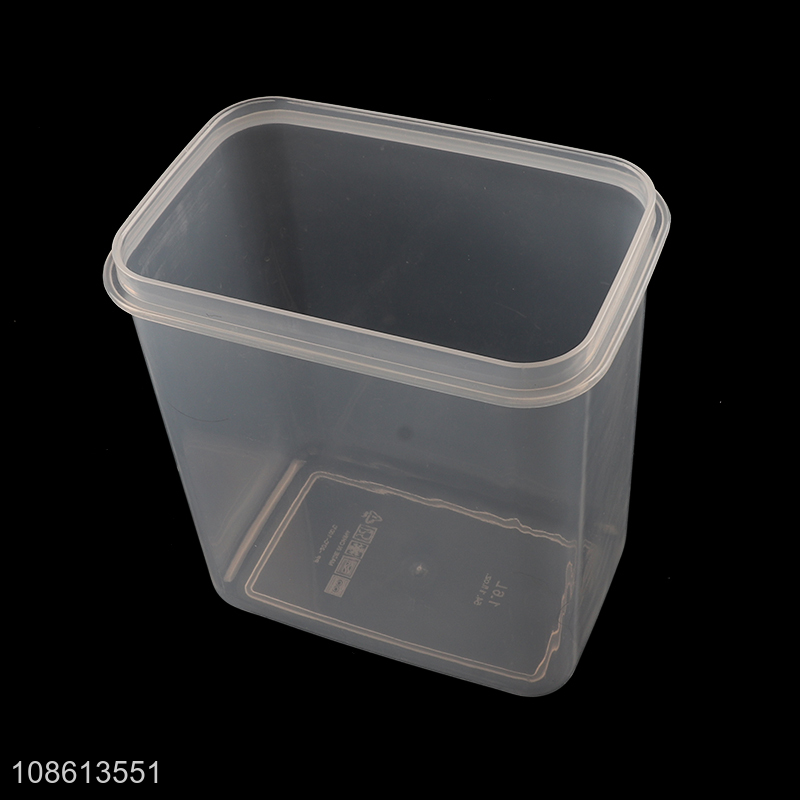 Hot product bpa free airtight kitchen food crisper for food storage