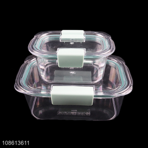 Hot sale food grade plastic leakproof fresh-keeping box food crisper