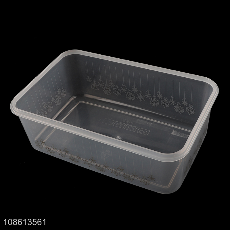 Wholesale eco-friendly plastic food storage box for fridge food storage