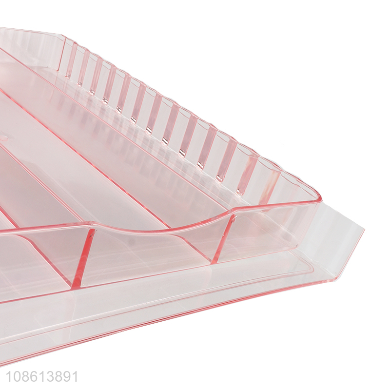 New product multi-use storage box plastic cutlery storage box with lid