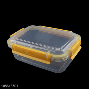 Factor price large capacity plastic food storage box food storage crisper