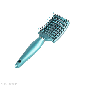 Yiwu factory wide teeth massage plastic hair comb for sale