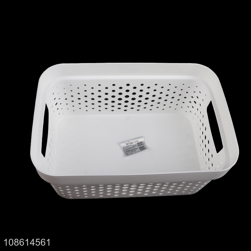 Hot selling hollow pp storage bin storage basket wholesale