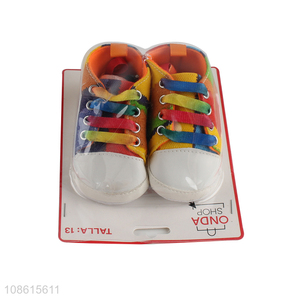 Hot items rainbow color baby casual shoes sports shoes