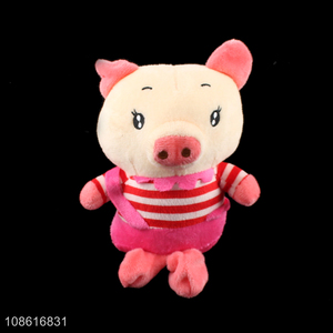 New design cotton pig plush animal toys for gifts