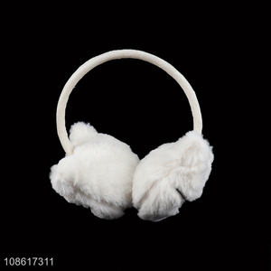 Hot selling outdoor cute cat <em>earmuff</em> winter warm fuzzy ear cover