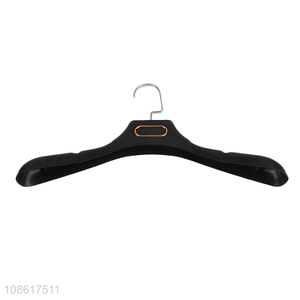 Good quality extra wide seamless anti-slip plastic suit hangers