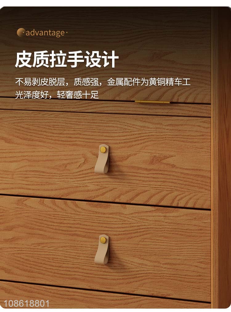 Good quality kitchen storage solid wood storage cabinet