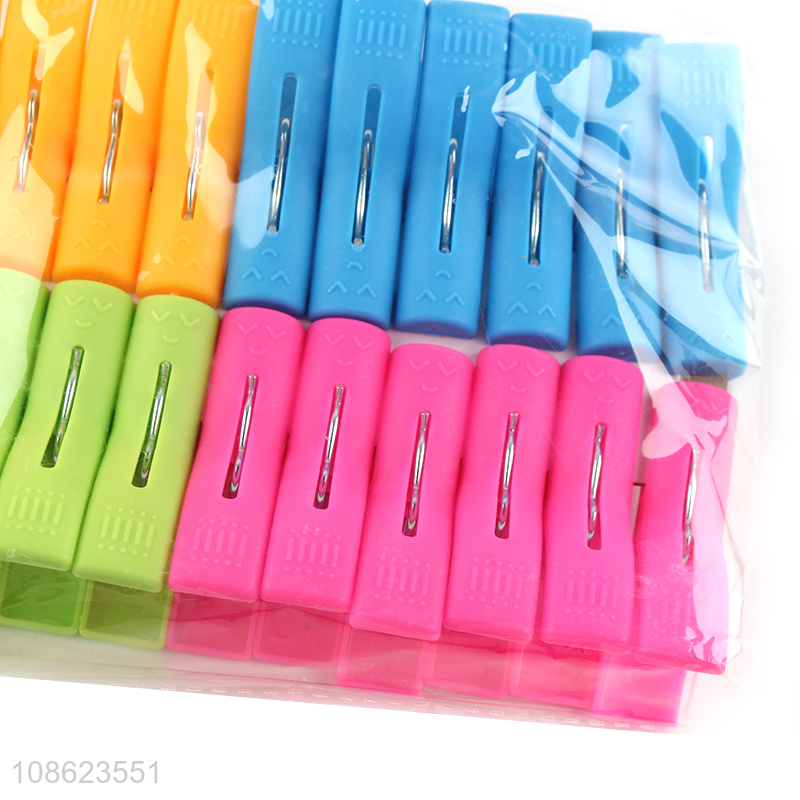 Online wholesale plastic clothes pegs durable clothes clips