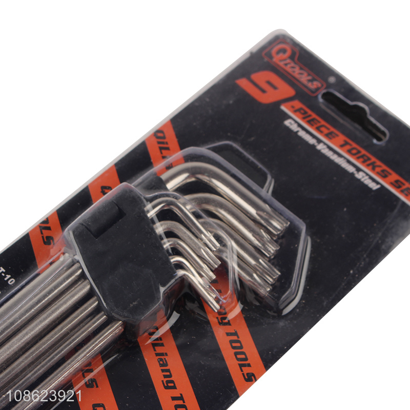 Hot products L-shaped wrench hex key wrench set for sale