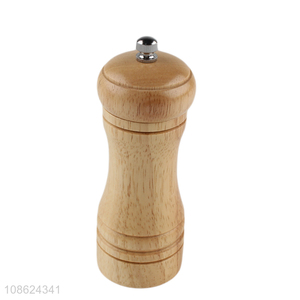 Good quality wooden pepper mill spice mills for cooking