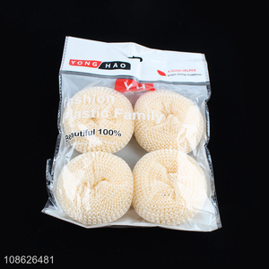 Top sale 4pieces dish cleaning ball kitchen cleaning kit