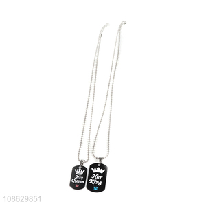 Top sale <em>fashion</em> decorative jewelry couple friendly <em>necklace</em>