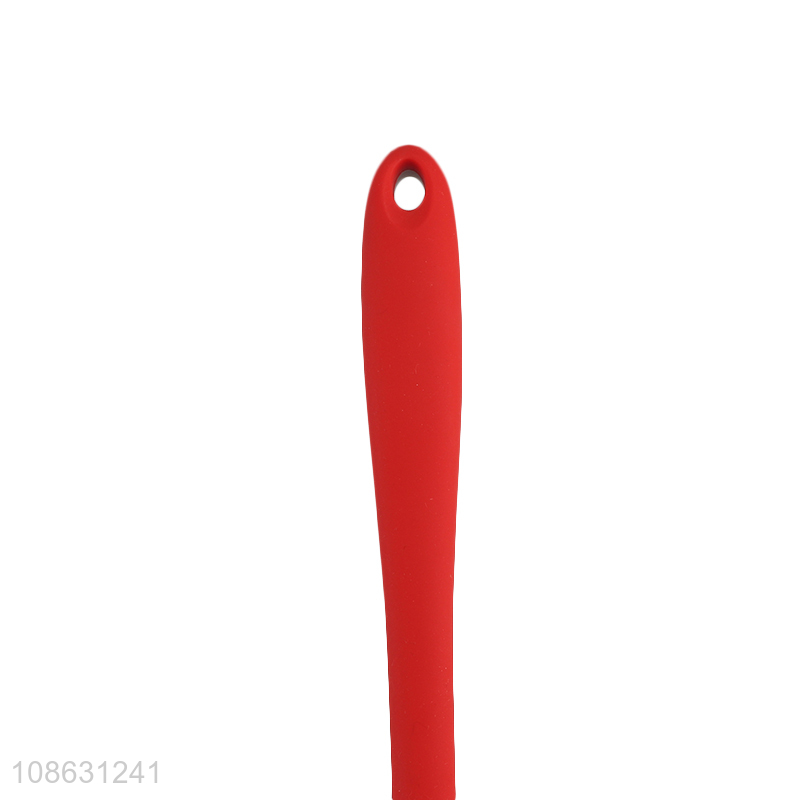 Wholesale food grade silicone slotted spatula frying turner for cooking