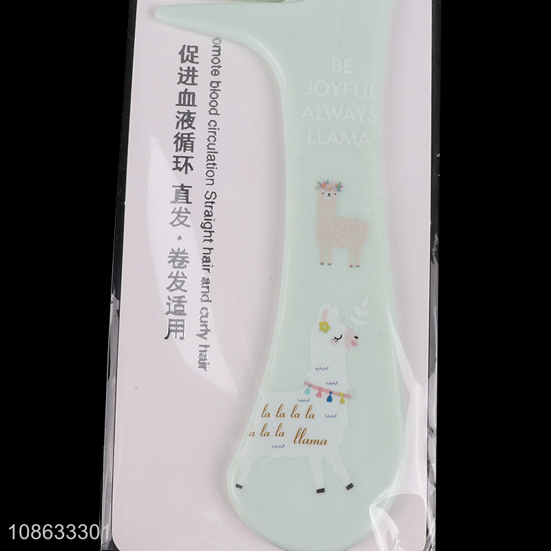 Low price professional plastic anti-static hair comb for sale