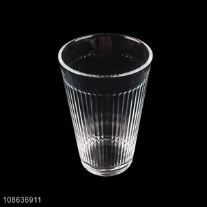 Wholesale clear wine glasses whiskey glasses beer tumbler for bar