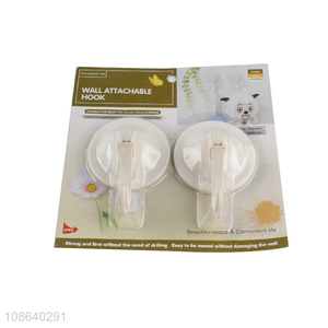 New arrival <em>plastic</em> heavy duty sticky <em>hook</em> for household