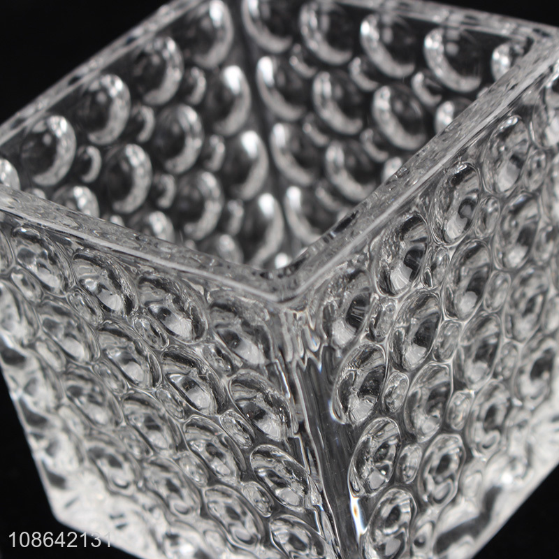 Low price tabletop decoration glass vase flower vase for sale