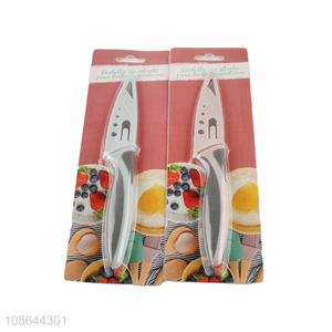 Online wholesale kitchen knife stainless steel paring knife with cover