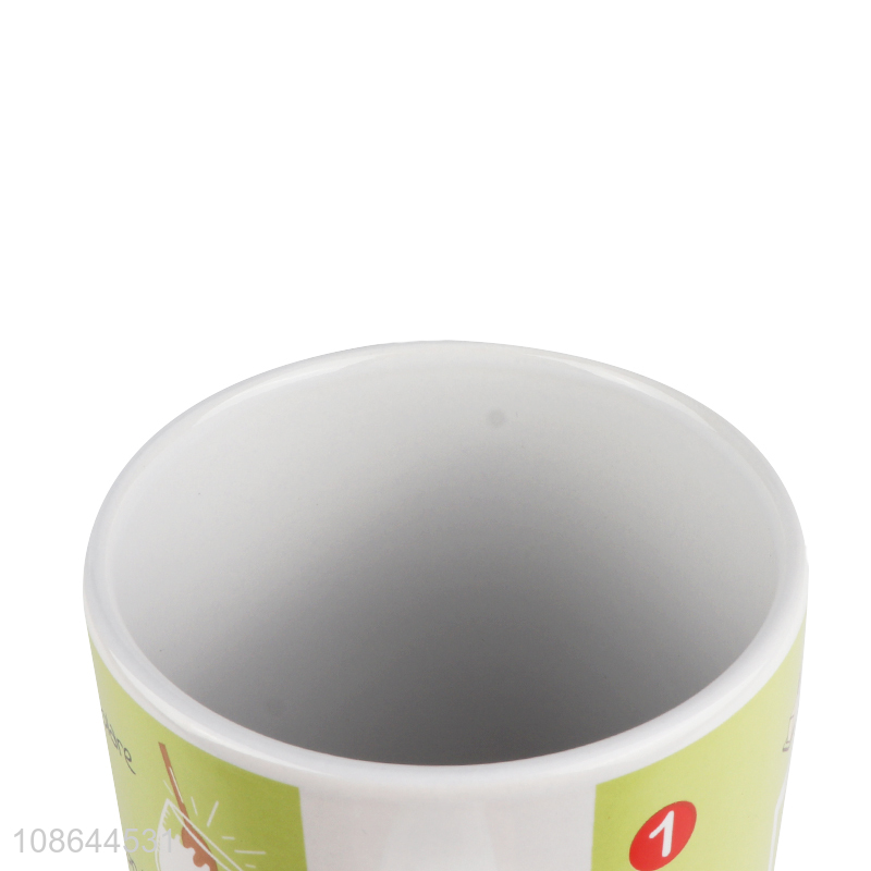 Wholesale ceramic coffee mug porcelain drinking cup for home office