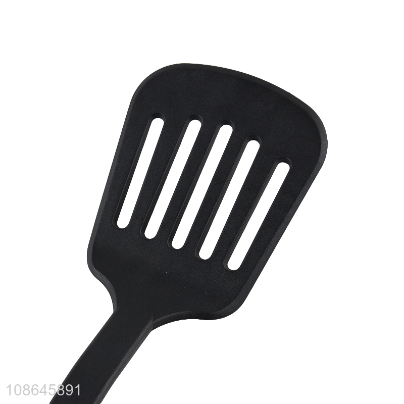 Custom logo heat resistant slotted nylon spatula turner egg spatula