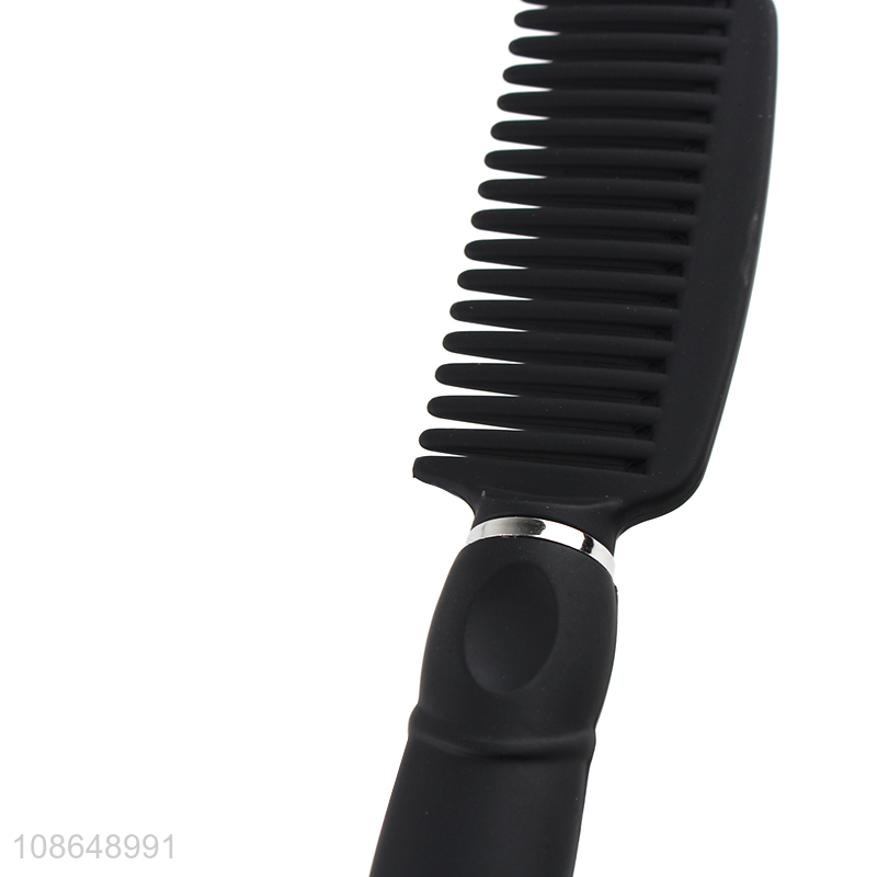 Good quality wide tooth plastic comb hairdressing hair brush