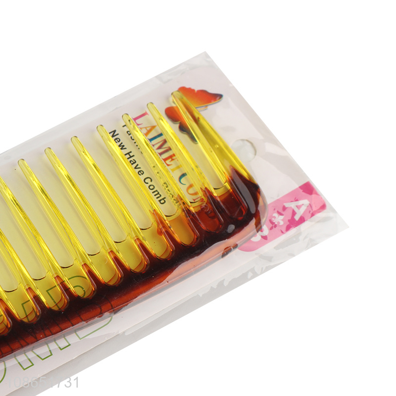 Best selling anti-static plastic hair comb hair brush wholesale