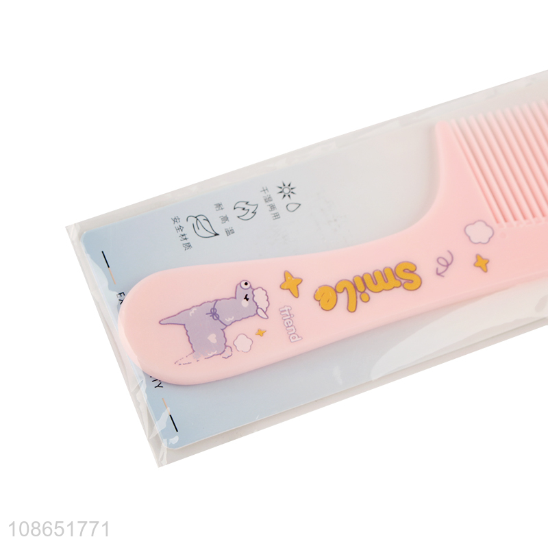 Factory price plastic hair salon supplies hair comb for sale