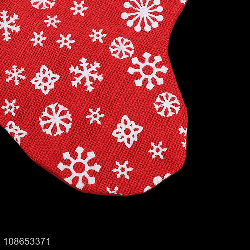 Online wholesale home decoration xmas stocking christmas socks