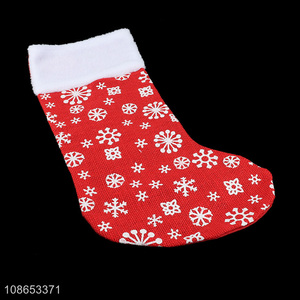 Online wholesale home decoration xmas stocking christmas socks