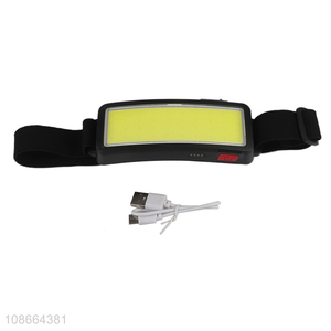 Wholesale 5V 3W 220LM 40COB Multifunctional Soft Light Headlamp (400mA 14500 <em>lithium</em> <em>battery</em>)