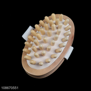 Best selling wooden massager bath shower spa body brush