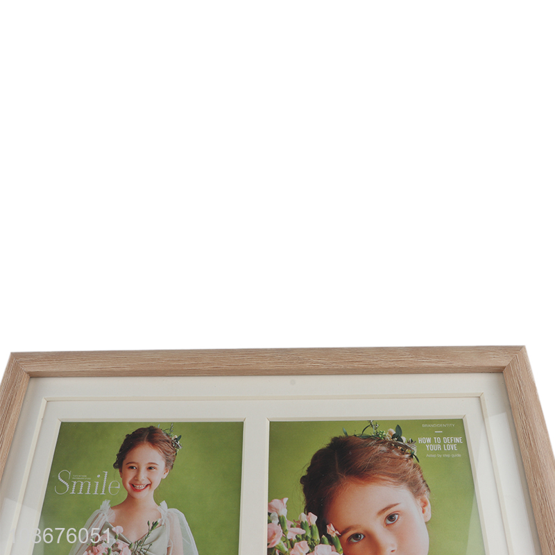 New Arrival 2-Opening MDF Photo Frame Picture Frame For Decor