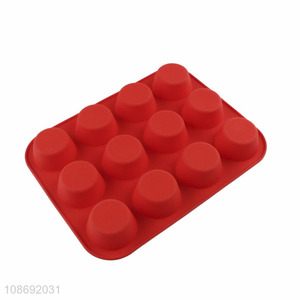 Hot selling silicone non-stick mini cake baking mold wholesale