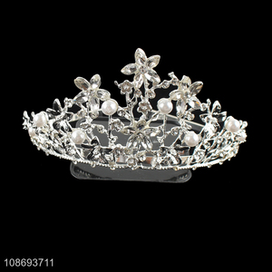 Yiwu market bridal <em>wedding</em> crowns women hair accessories fpr hair <em>decoration</em>