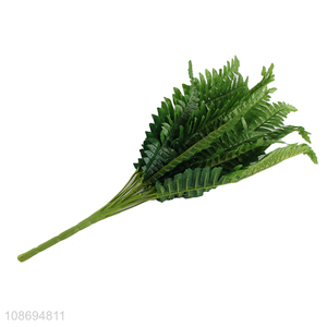 Best sale natural plants indoor artificial boston fern leaf wholesale