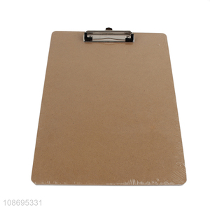 China supplier school office mdf A4 file clipboard for sale