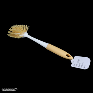 Good quality plastic dish brush sink pans scrubbing brush