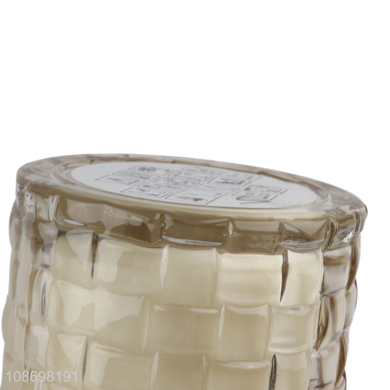 Factory wholesale home décor glass cup candle scented candle for gifts