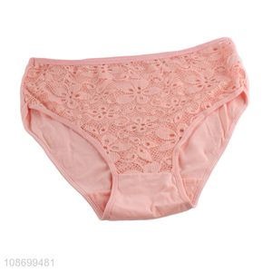 Hot product women's underwear cotton ladies panties briefs