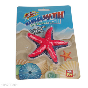 Top quality funny children magic starfish water growing toys for sale