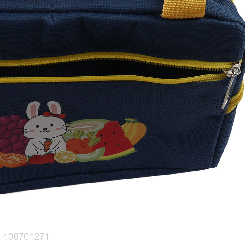 Good quality portable cartoon cooler bag insulated lunch bag tote bag