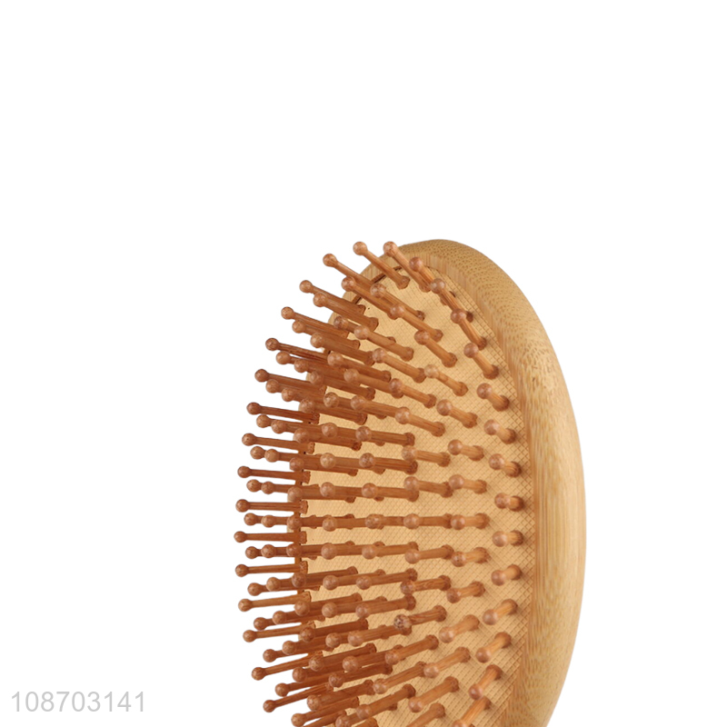 China factory bamboo smooth air bag massage hair comb hair brush for sale