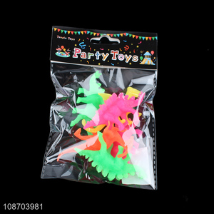 Hot items multicolor plastic dinosaur model toy animal toy for kids