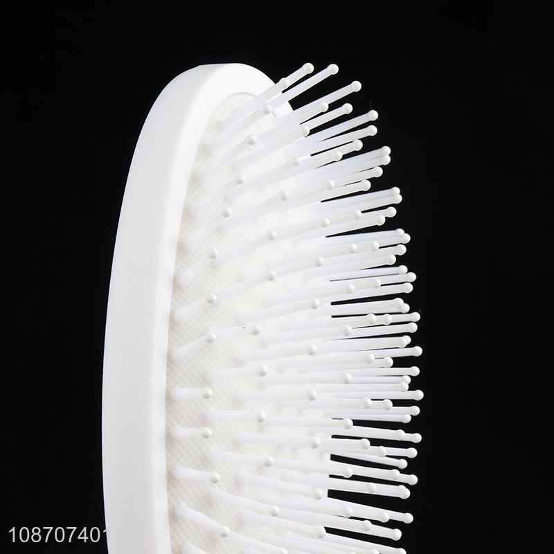 Hot selling wooden handle airbag hairbrush detangling comb for women