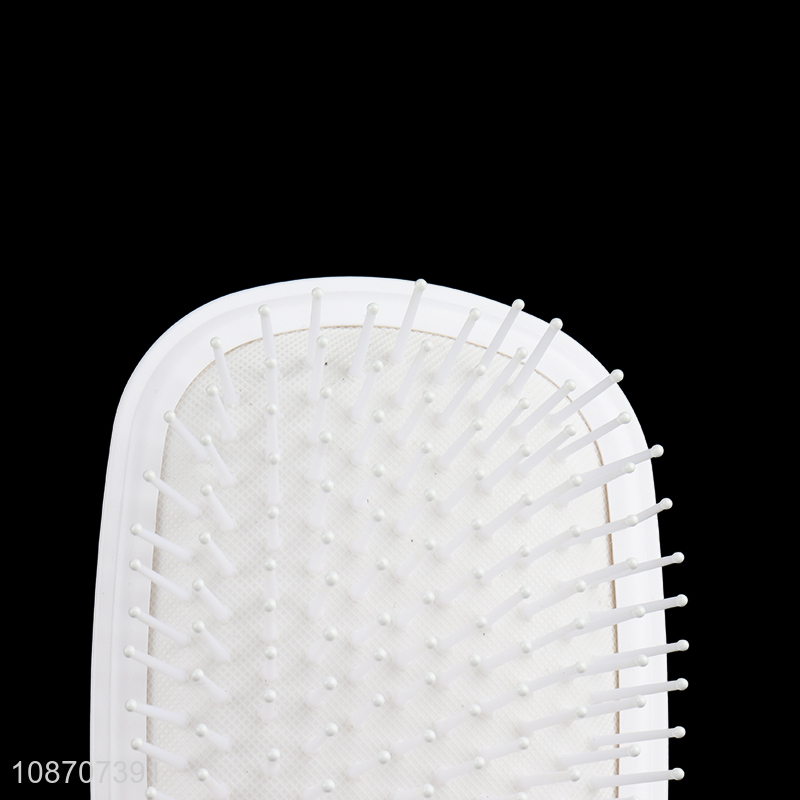 Hot selling anti-static massage airbag comb hair brush with mirror