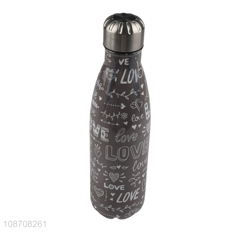 China products stainless steel portable vacuum insulated water bottle for sale